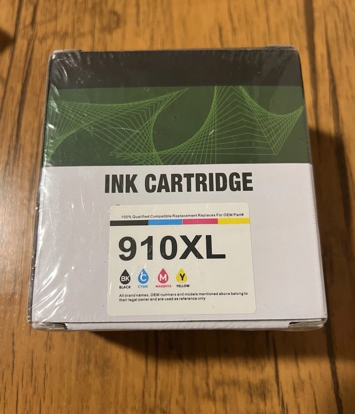 Greensky 910XL High Yield Ink Cartridge Cyan/Blk/Magenta/Yellow   New &  Sealed
