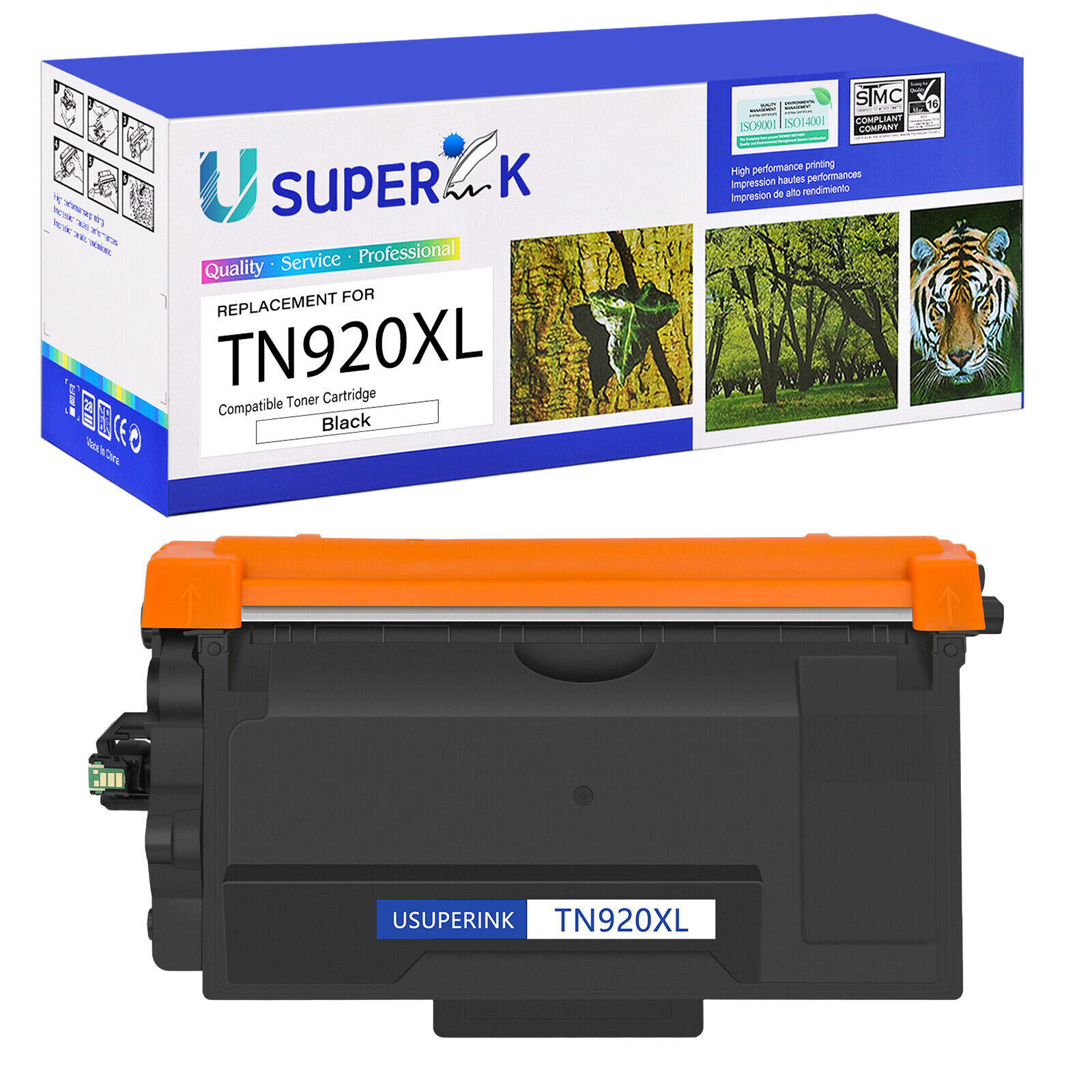 TN920 Toner Cartridge Compatible for Brother TN920XL HL-L5215DW DCP-L5510DN LOT