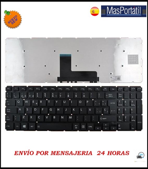 Keyboard Spanish New Notebook Toshiba Satellite S50-B-14D S50-B-14G TEC52