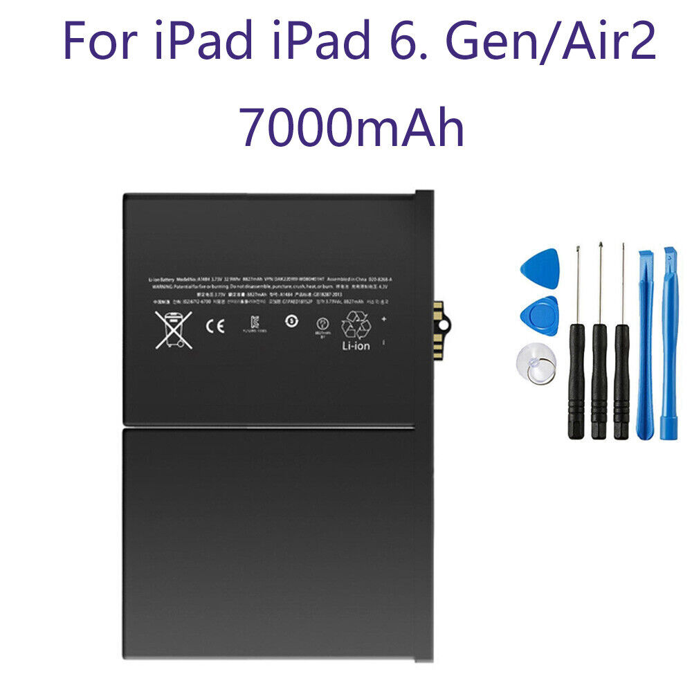 New Replacement Internal Li-ion Battery For iPad Air 2 Gen A1566 A1567 7340 mAh