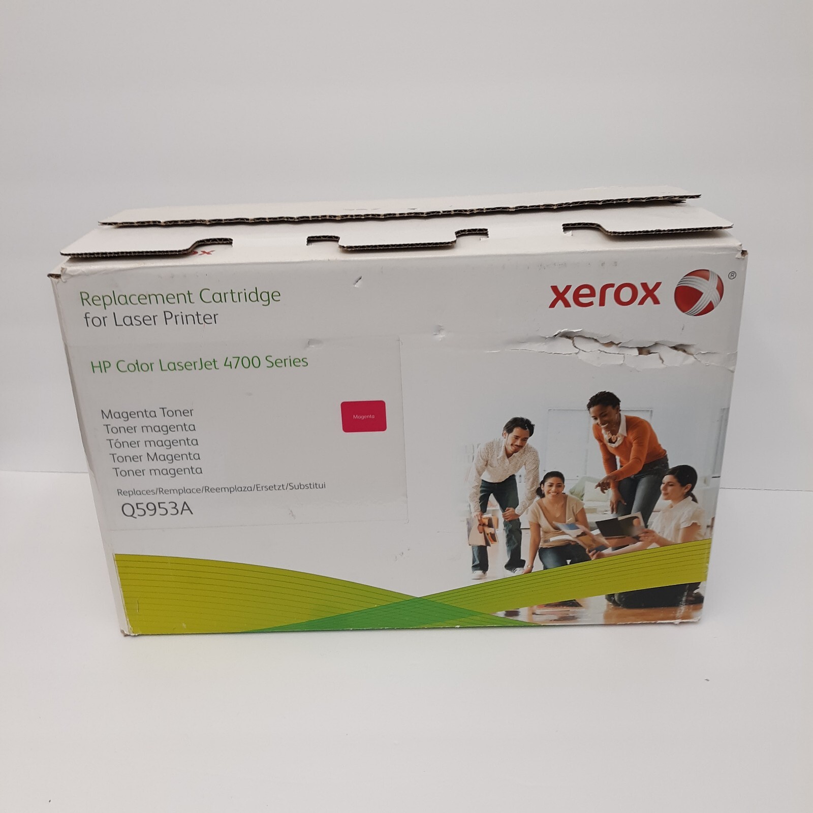 Xerox Magenta Replacement Print Cartridge for HP LaserJet 4700 Q5953A 