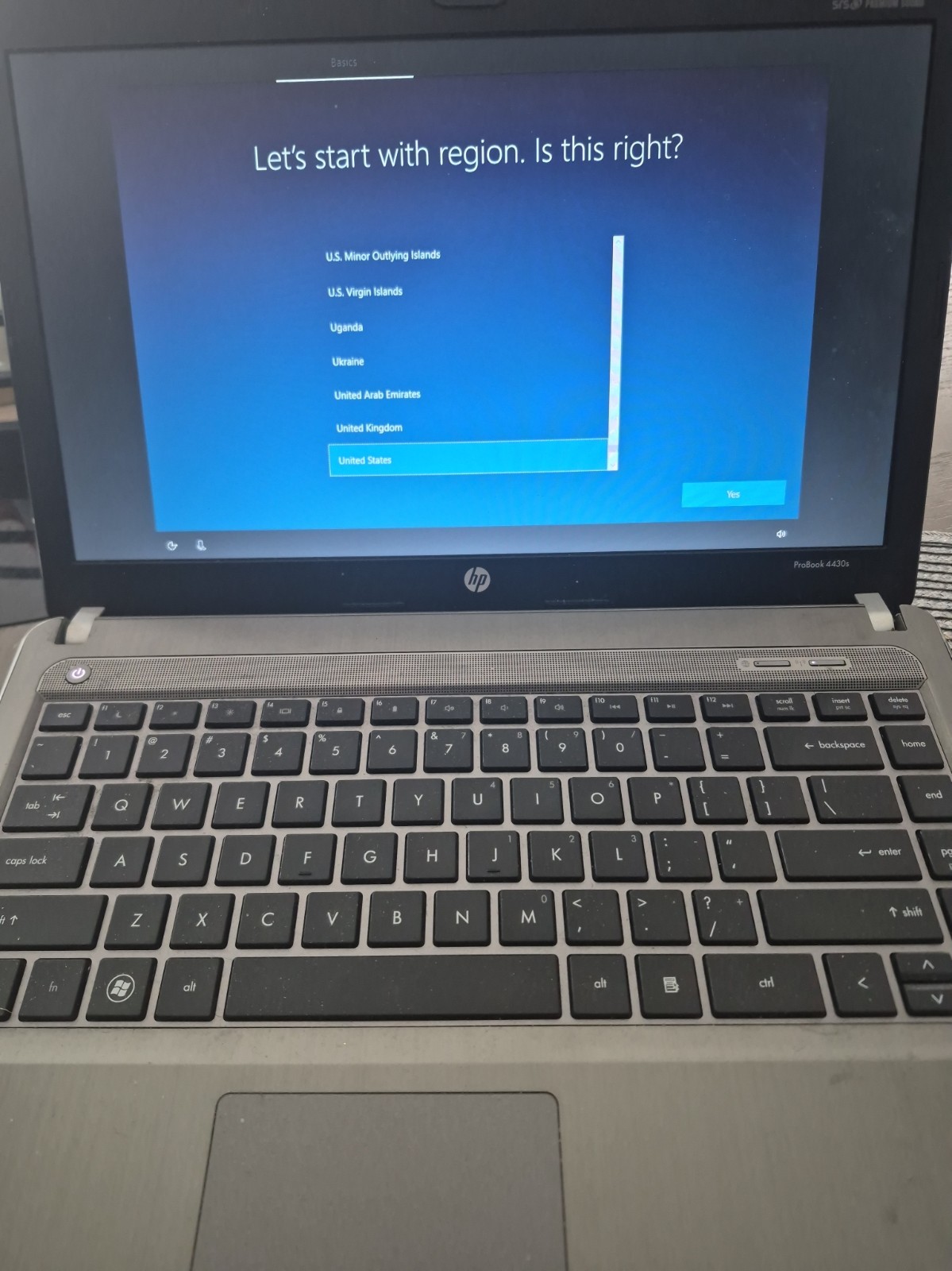 HP ProBook 4430s Laptop  (Factory Reset)