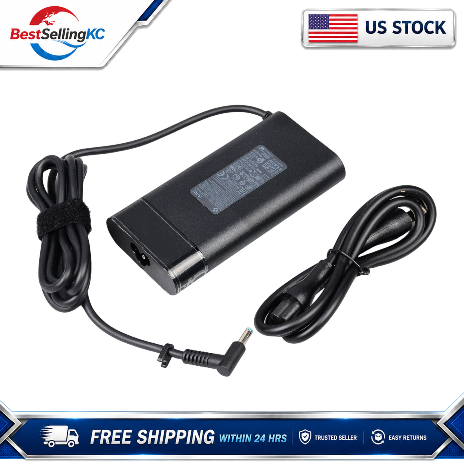 NEW TPN-DA03 150W AC Power Adapter for HP ZBook 15 15u G3 G4 G5 G6 G8 4.5x3.0mm