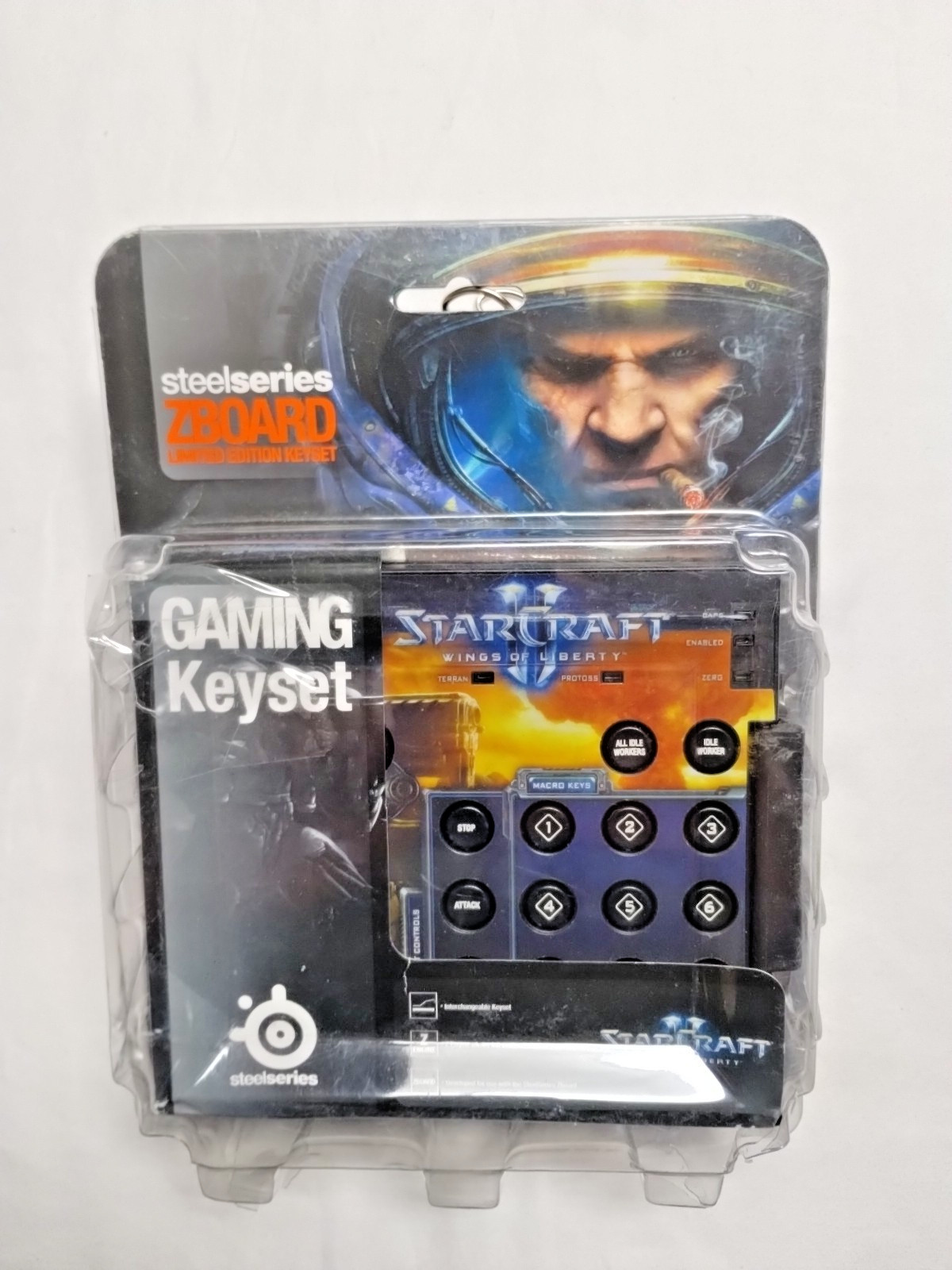 StarCraft Wings of Liberty - Steel Series ZBoard - Limited Edition Keyset