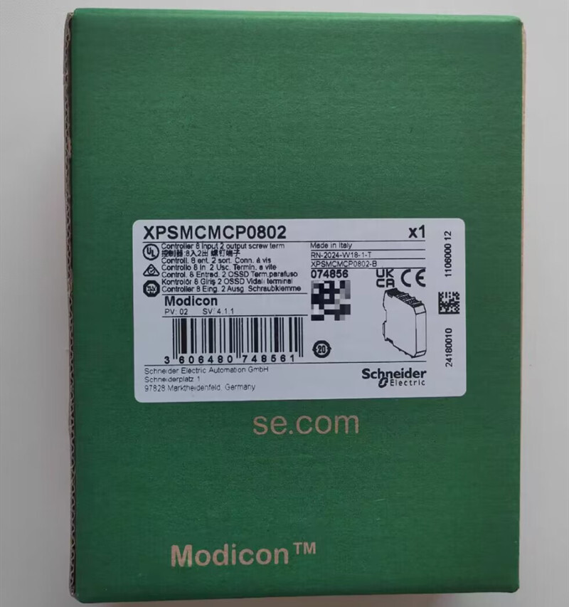 1Pcs Schneider New XPSMCMCP0802 # DHL or Fedex