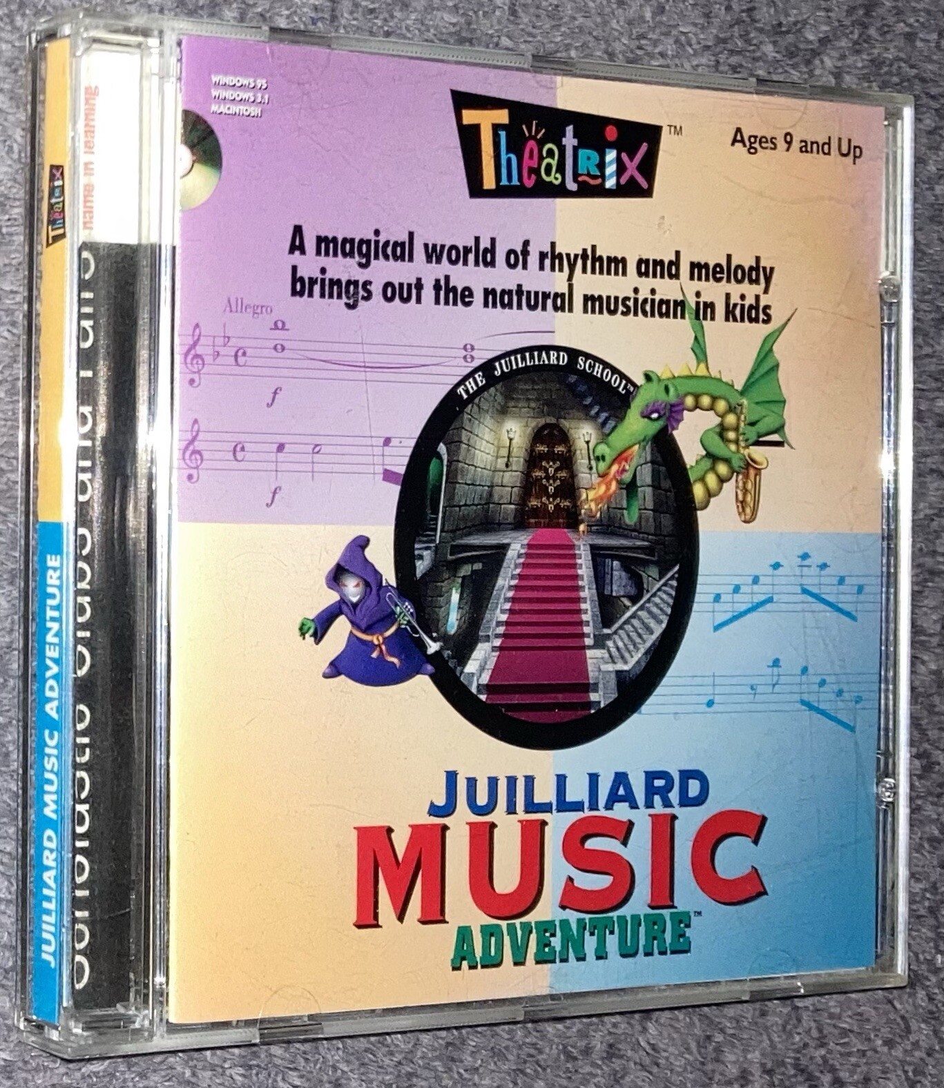 Juilliard Music Adventure CD-ROM Teaching For Kids (Windows / Mac) Theatrix
