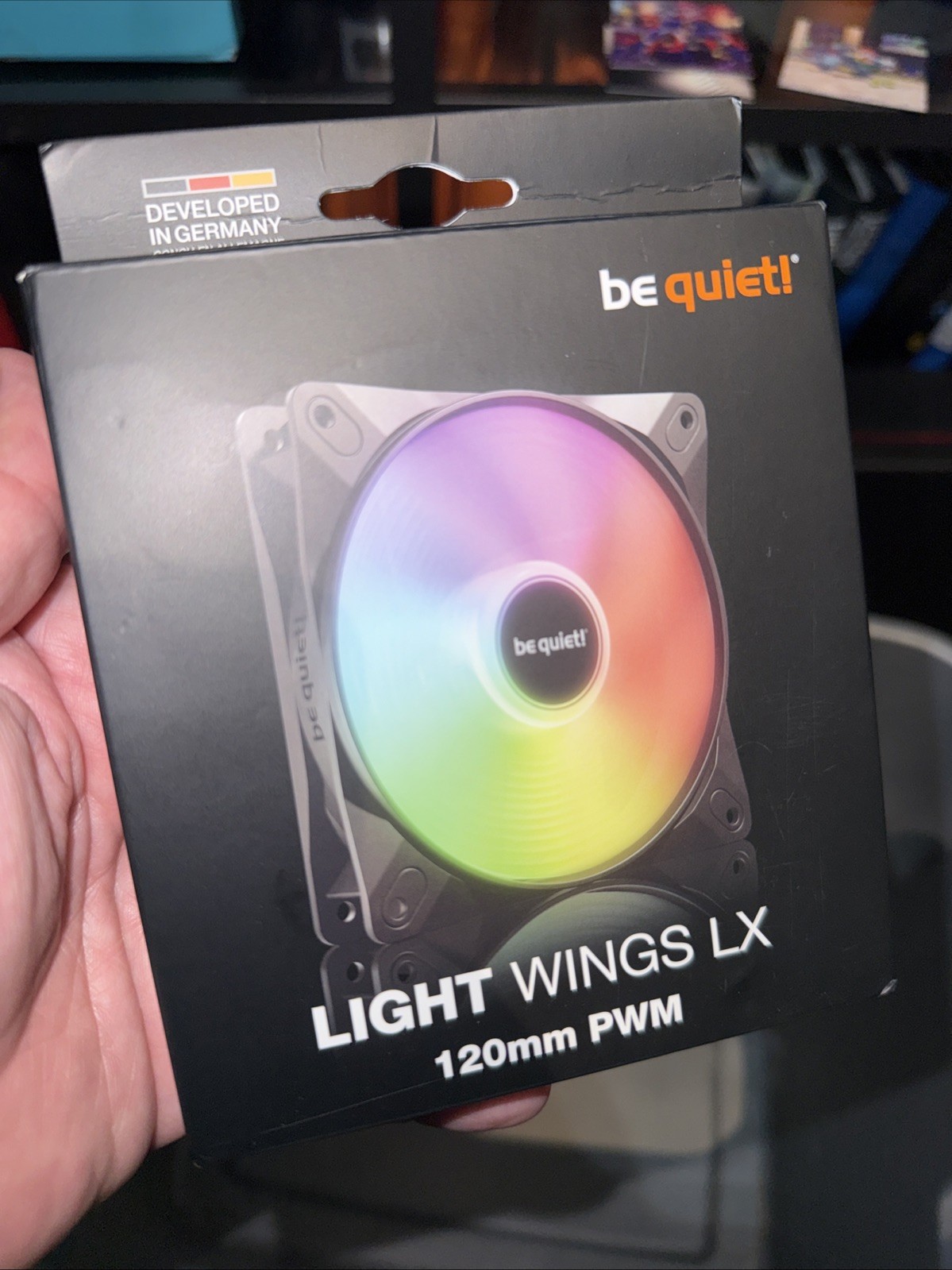 be quiet LIGHT WINGS LX 120mm PWM Computer case Fan 12 cm Black 1 pc(s)