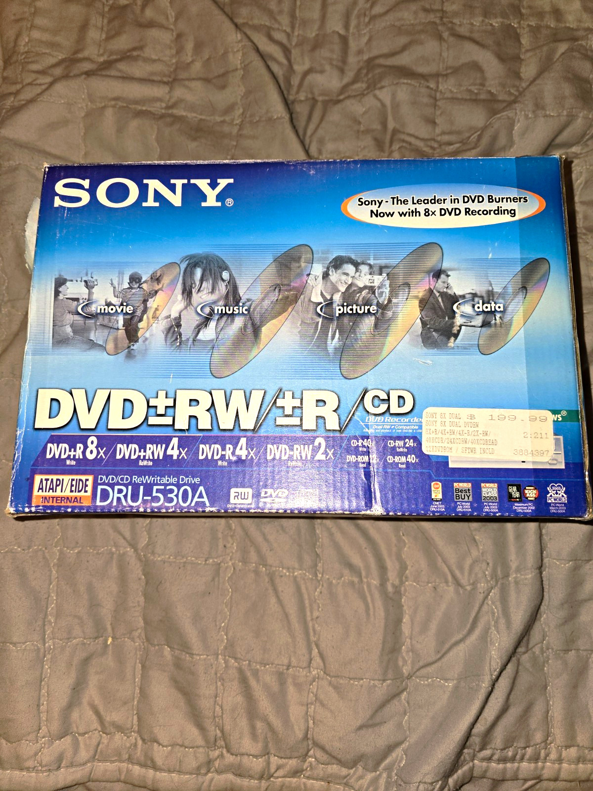 Sony DRU-530A Internal 5.25" ATAPI/EIDE DVD±RW CD-RW 8x Beige
