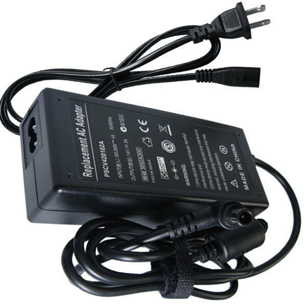 AC Adapter For Samsung LS27D366GANXZA S27D366GAN Monitor Charger Power Cable