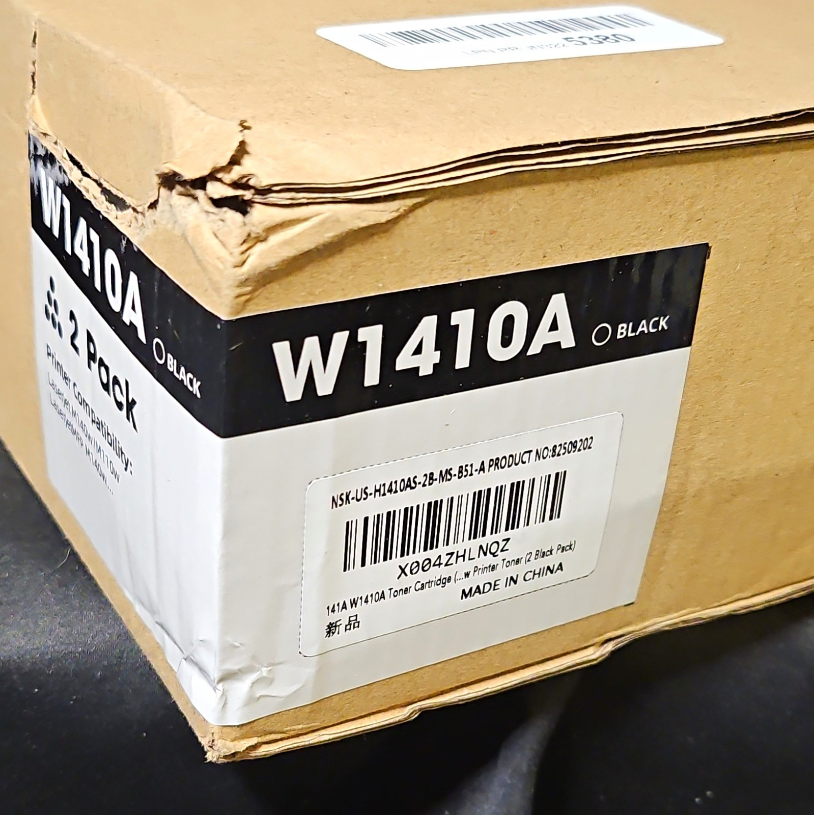 W1410A Black Compatible Laser Toner Cartridge 2 Pack for HP LaserJet M110w