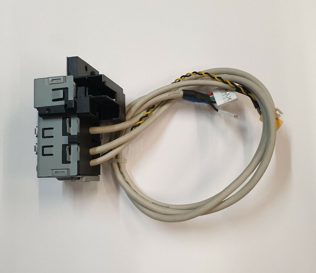 Genuine HP Pro 3300 Slim Front Panel USB SD Audio Ports Connectors 644492-004