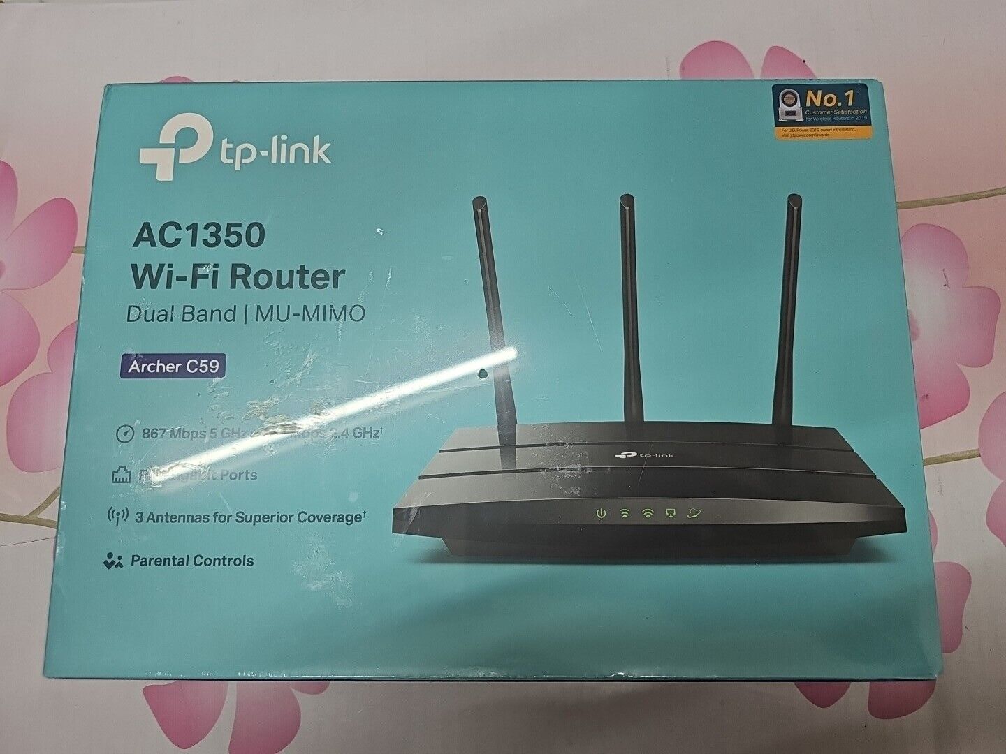 ✨️ TP-Link - Archer AC1350 Dual-Band Wi-Fi 5 Router - Black- NEW