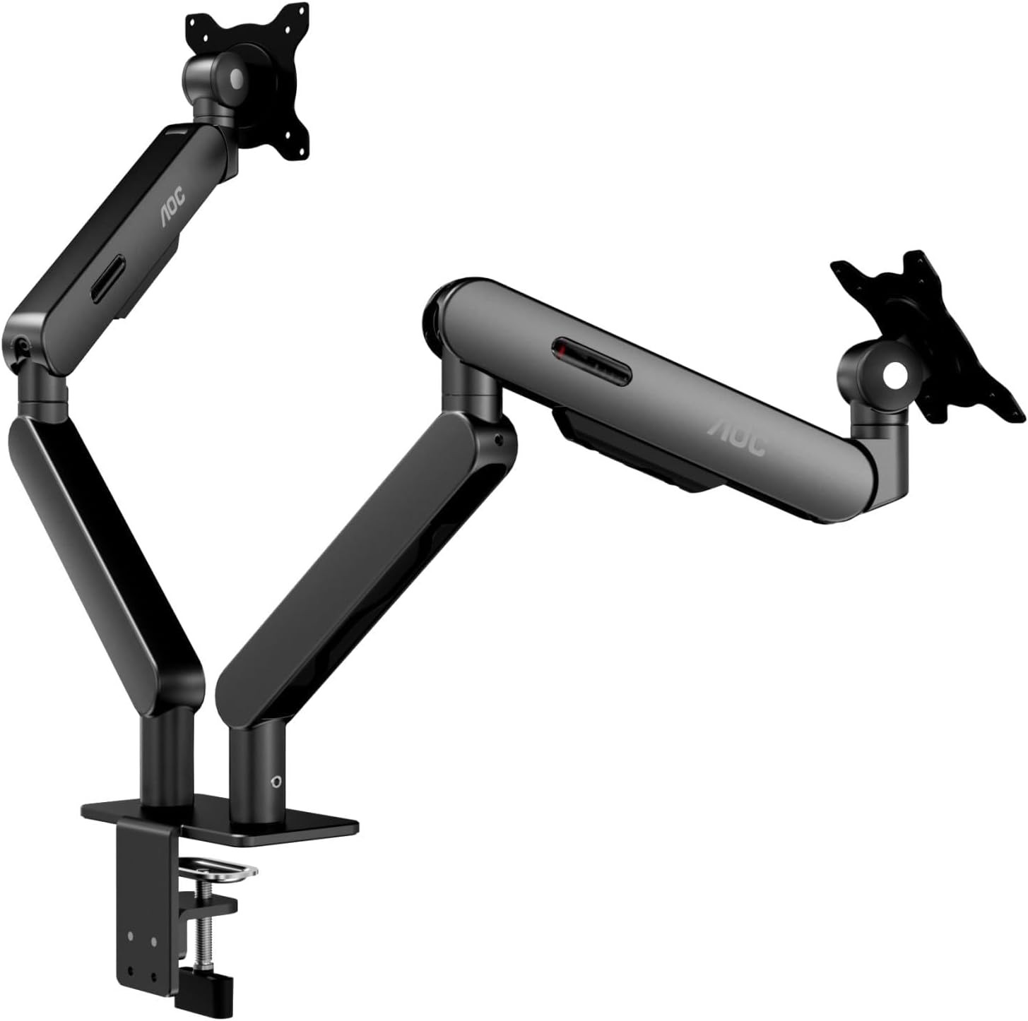 AOC AM420G Dual Monitor Stand - Full Adjustable Desk Mount Black 