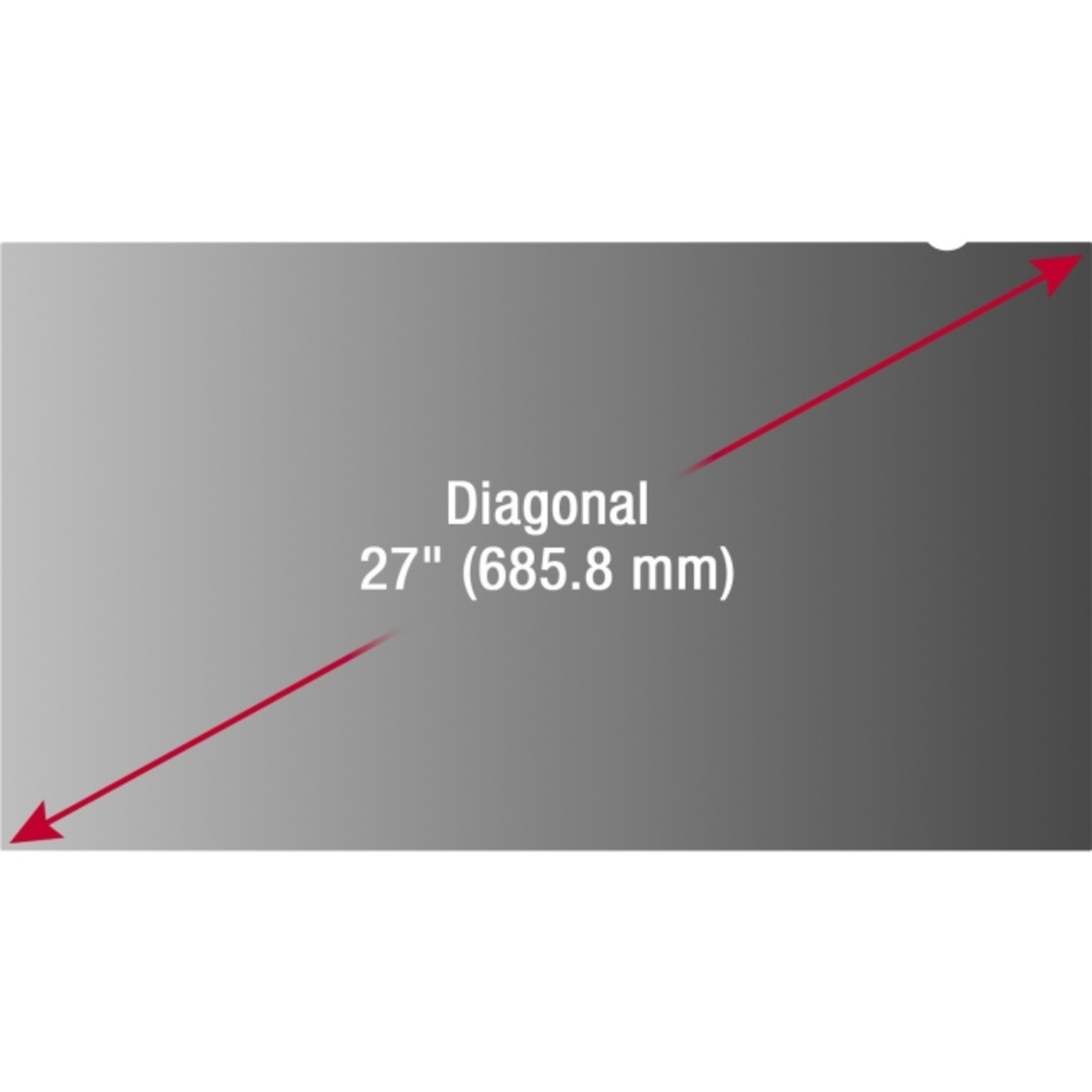Viewsonic - VSPF2700 - ViewSonic 27 Privacy Filter Screen Protector for