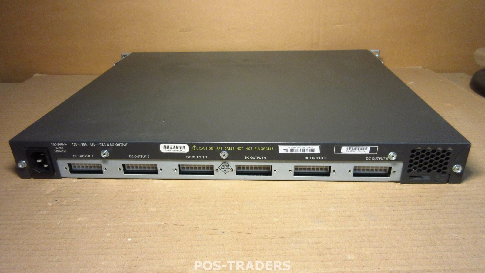 Cisco PWR675-AC-RPS-N1 675W RPS 675 100-240V Redundant Power System