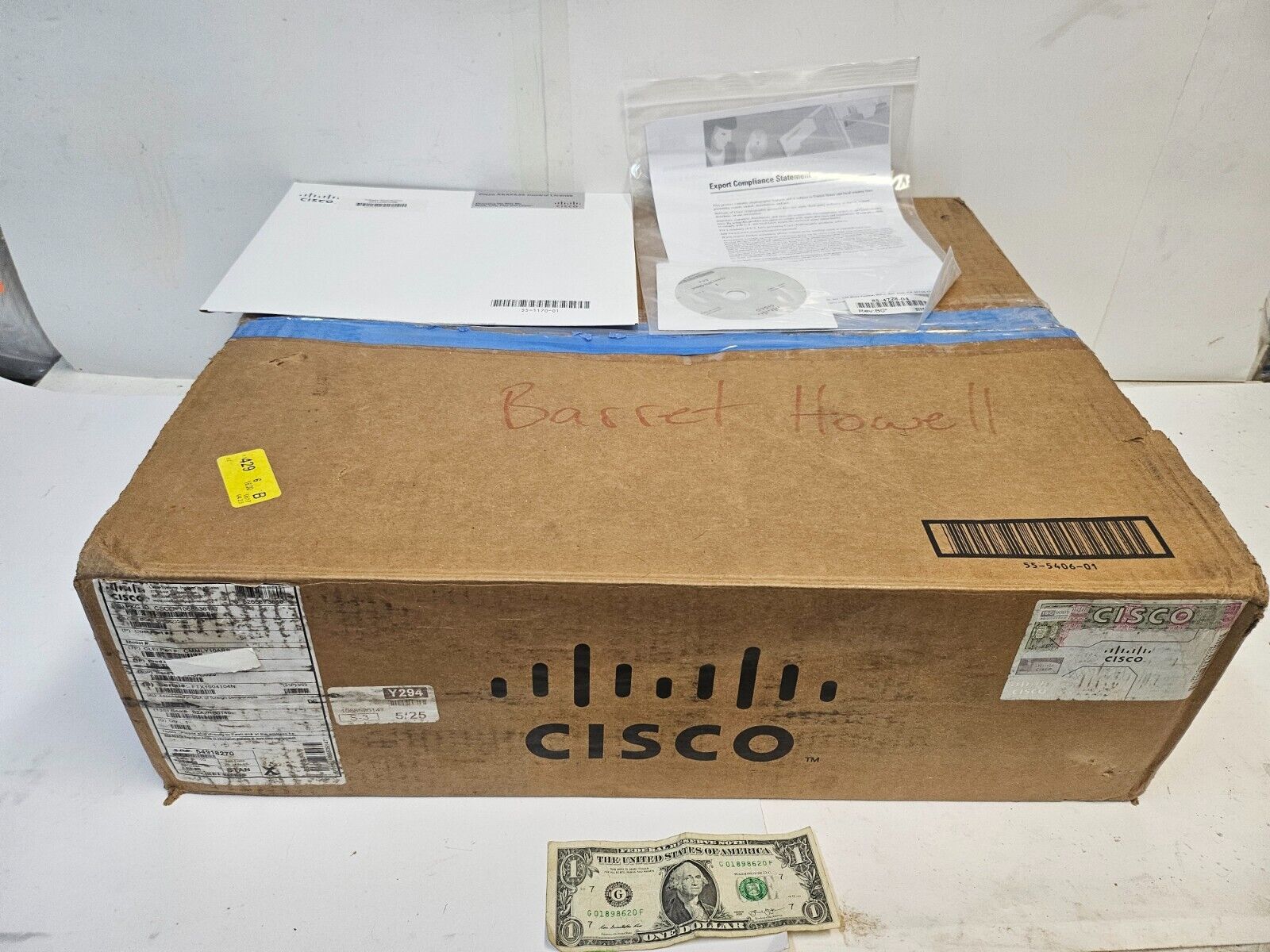 NEW Cisco ASA-5525-X 8 Gigabit Ethernet Adaptive Security Appliance W/ License