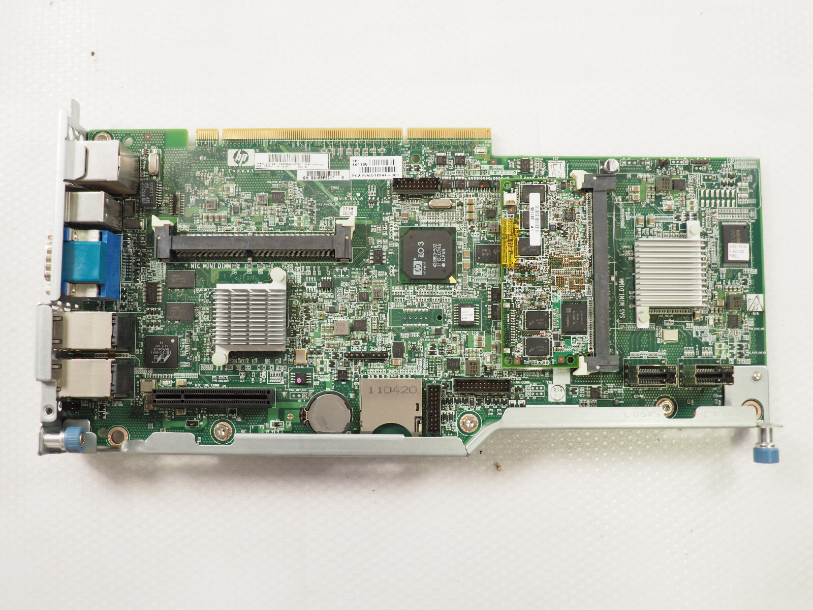 HP ProLiant DL580 / DL585 G7 512844-001 591199-001 Riser Board w/ 570501-002