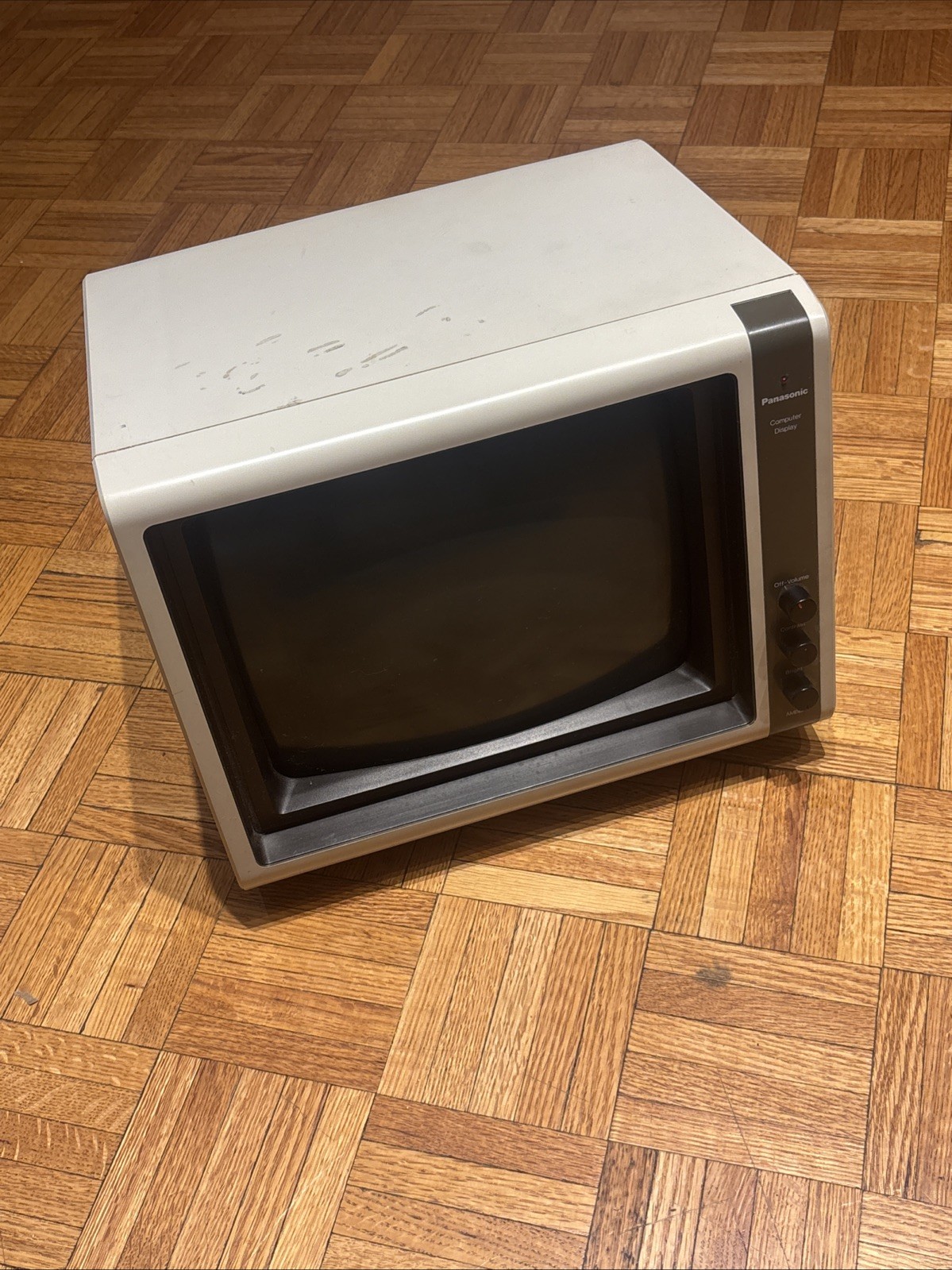 1983 Panasonic TR-120MDPA 12” Computer Display - Japan Made - FOR PARTS/REPAIR