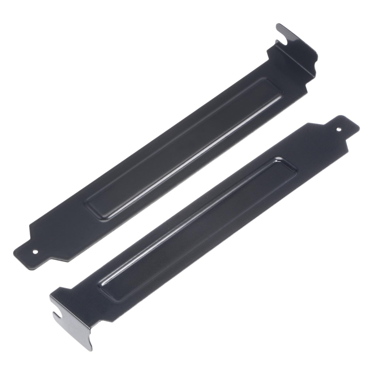 10pcs PCI Slot Covers with Screws for PC Case Dustproof Black