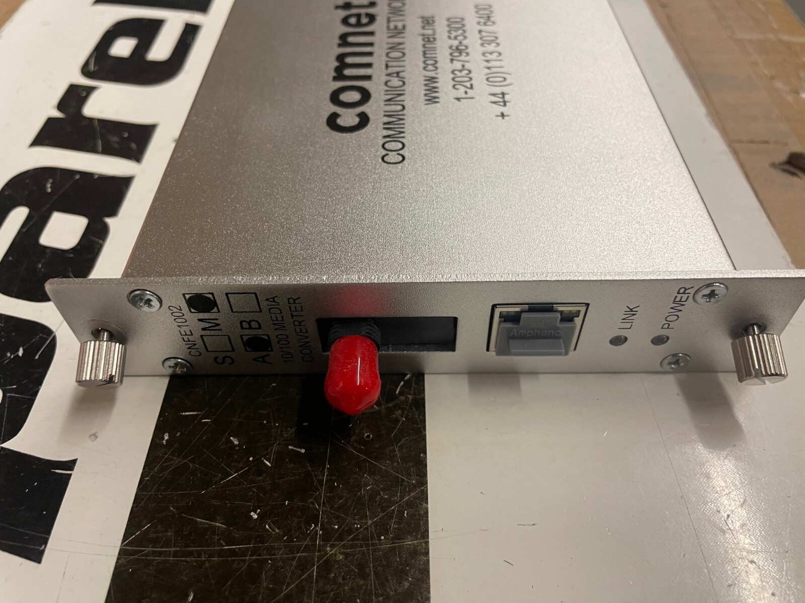COMNET CNFE1002 ETHERNET MEDIA CONVERTER