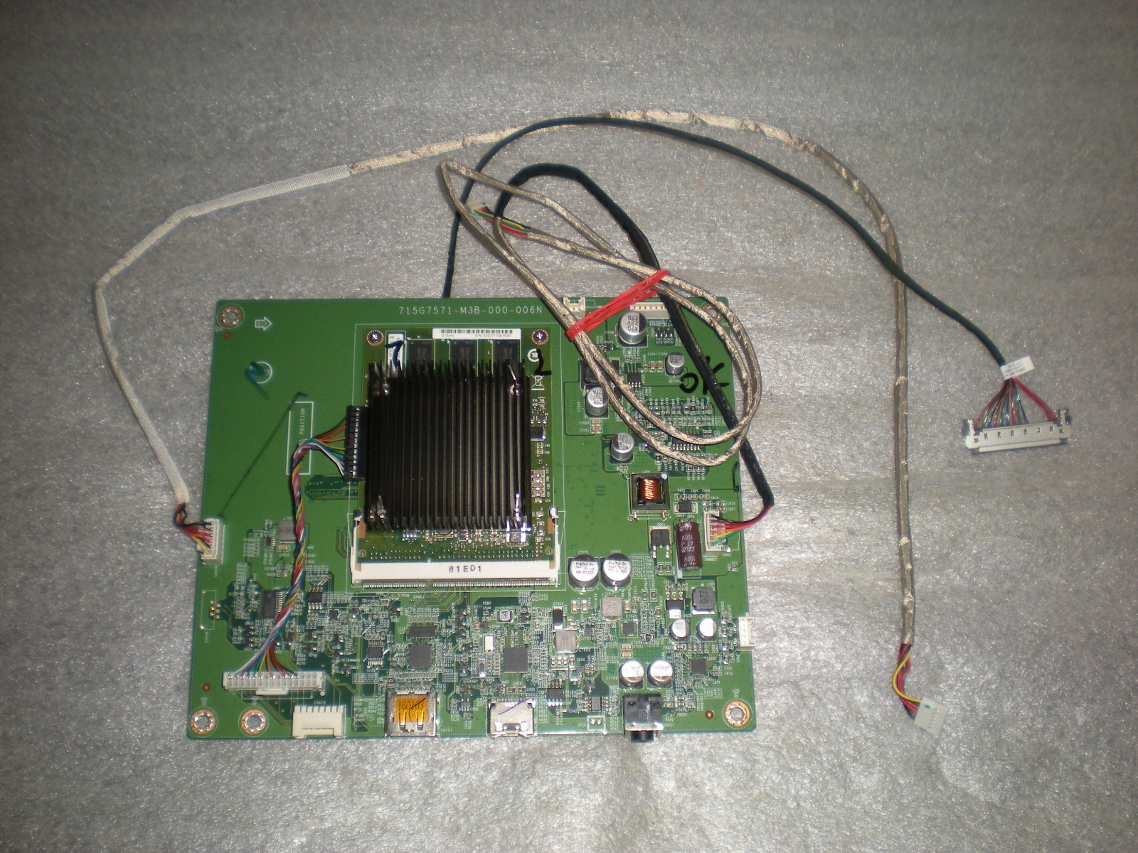OEM Acer Predator 27" LCD Gaming XB271H Monitor Main Display Control Board Part