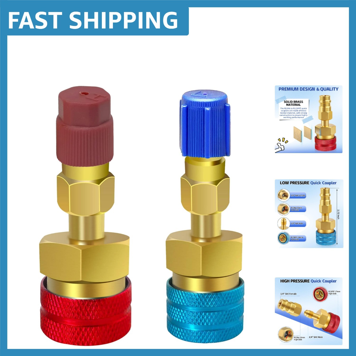 Comprehensive R1234YF to R134A Conversion Kit - Safe and Efficient AC Handling