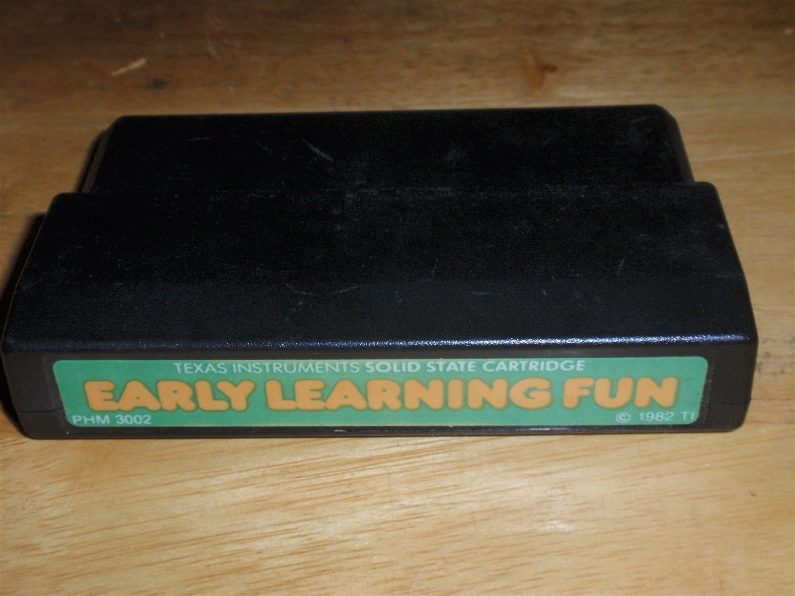 Early Learning Fun Cartridge for Texas Instruments TI-99/4A 1978/1982 PHM 3002