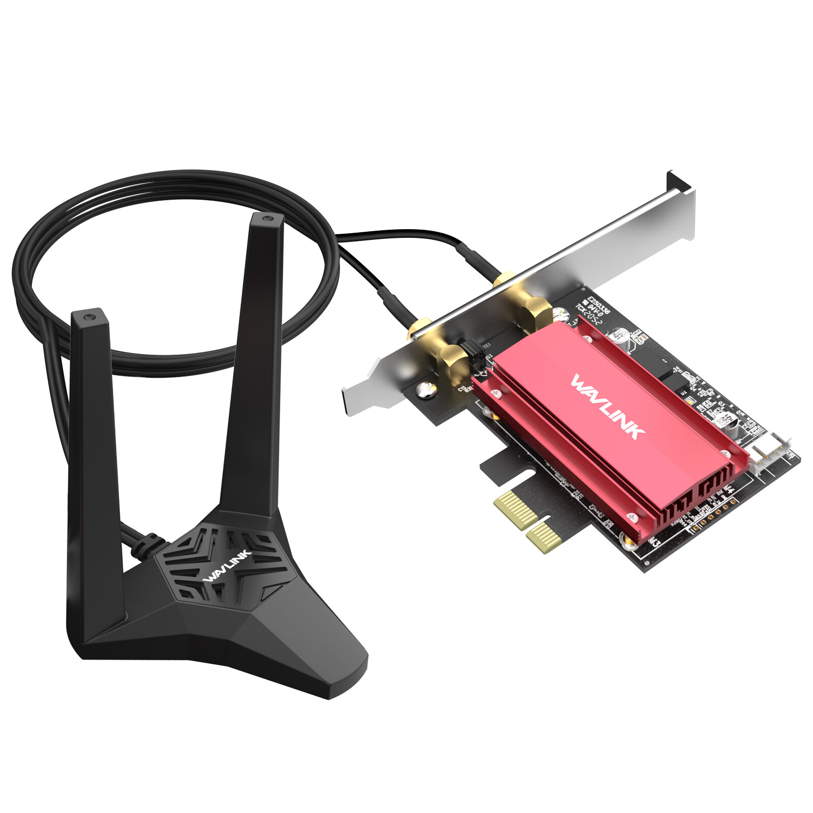 AX5400 WiFi 6E PCIe Network Card Tri-Band Intel AX210 Wireless Adapter BT5.3
