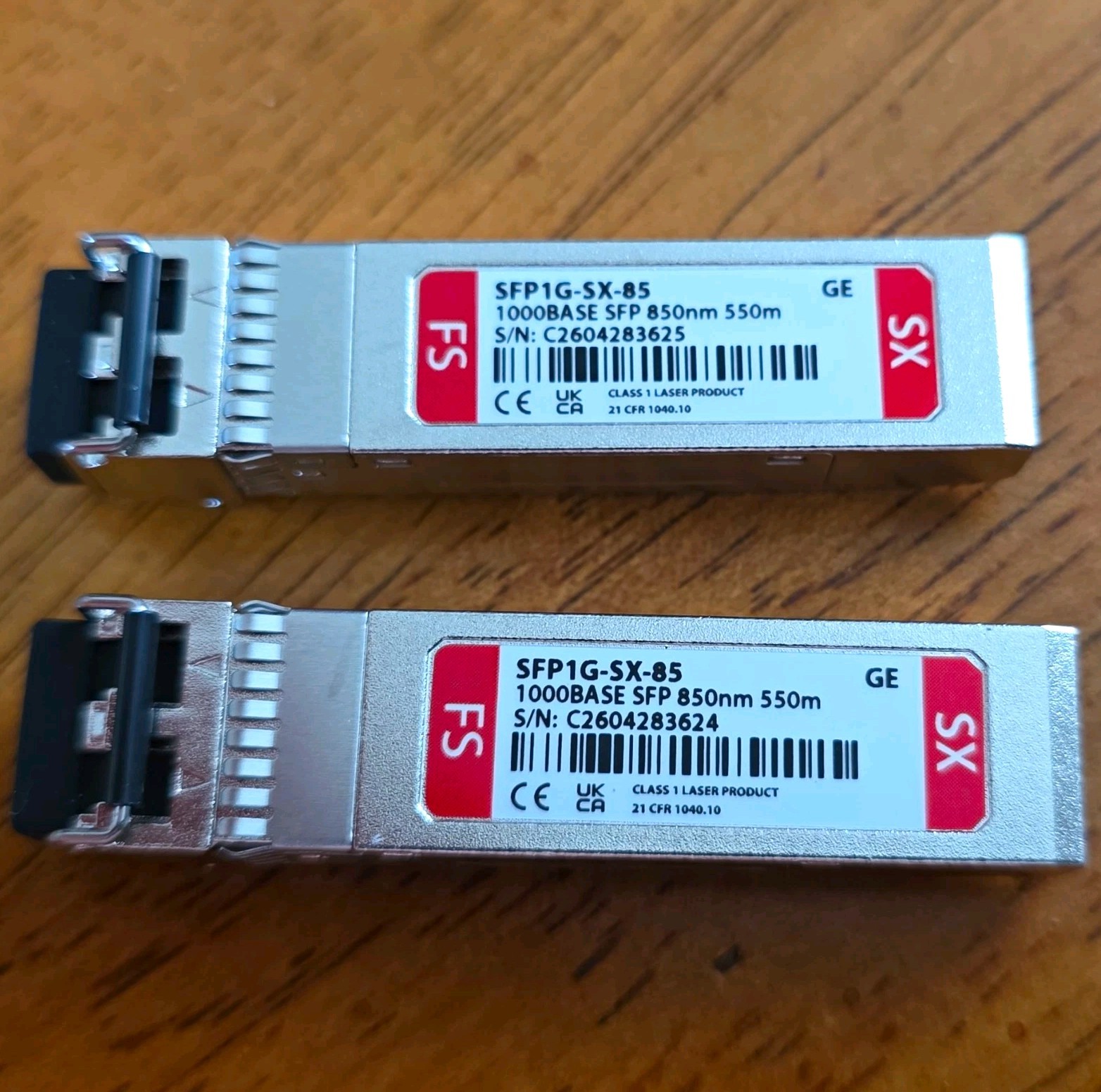 FS SFP1G-ELX-31  Transceiver Module 1G MULTI MODE 