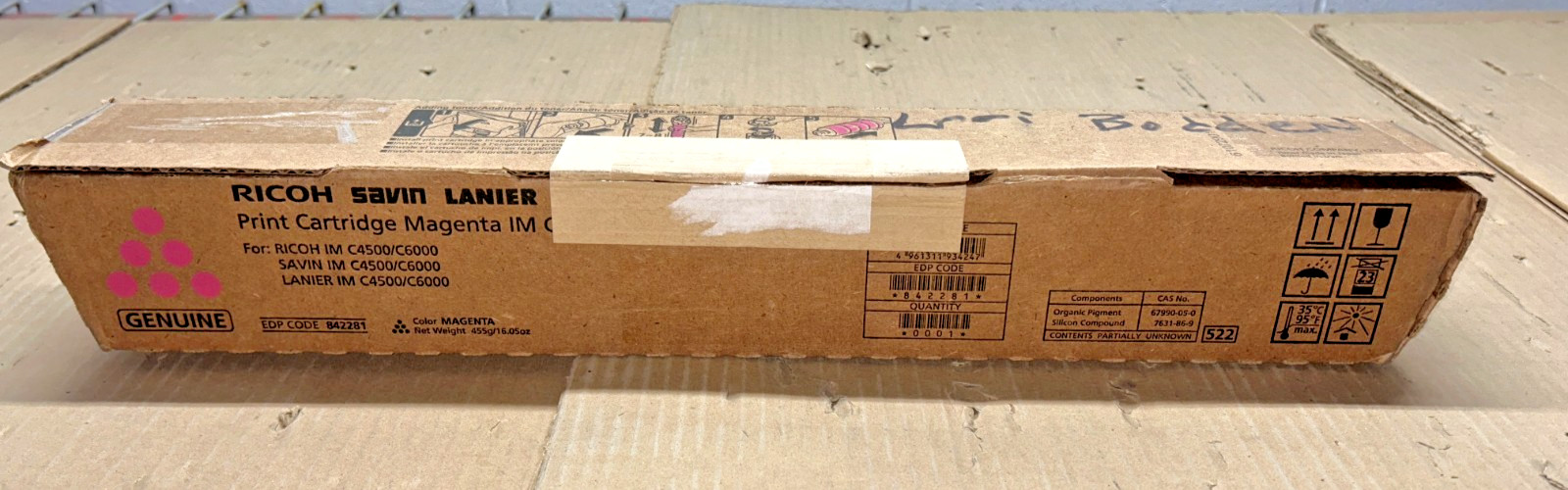 Genuine Ricoh 842281 Magenta Toner Cartridge for IM C4500 / C6000