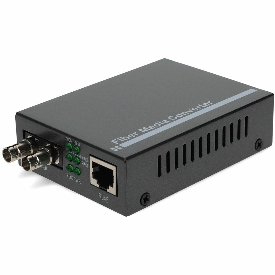 AddOn 10/100/1000Base-TX(RJ-45) to 1000Base-MX(ST) MMF 1310nm 2km Media