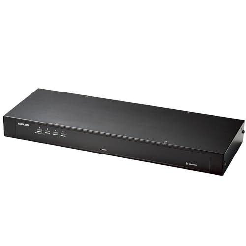 ELECOM PC Switcher KVM Switch VGA D-sub15pin 4 Ports Switches 4 PCs Rack Type