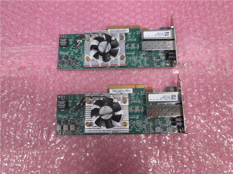 LOT OF 2 - Dell QLogic 10GB Dual Port SERVER ADAPTER