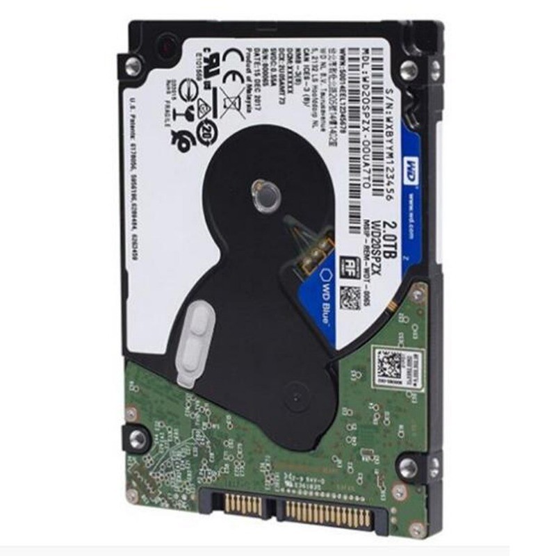 WD20SPZX Western Digital 2TB 5400RPM 6Gb/s 128MB SATA 2.5" Laptop HDD Hard