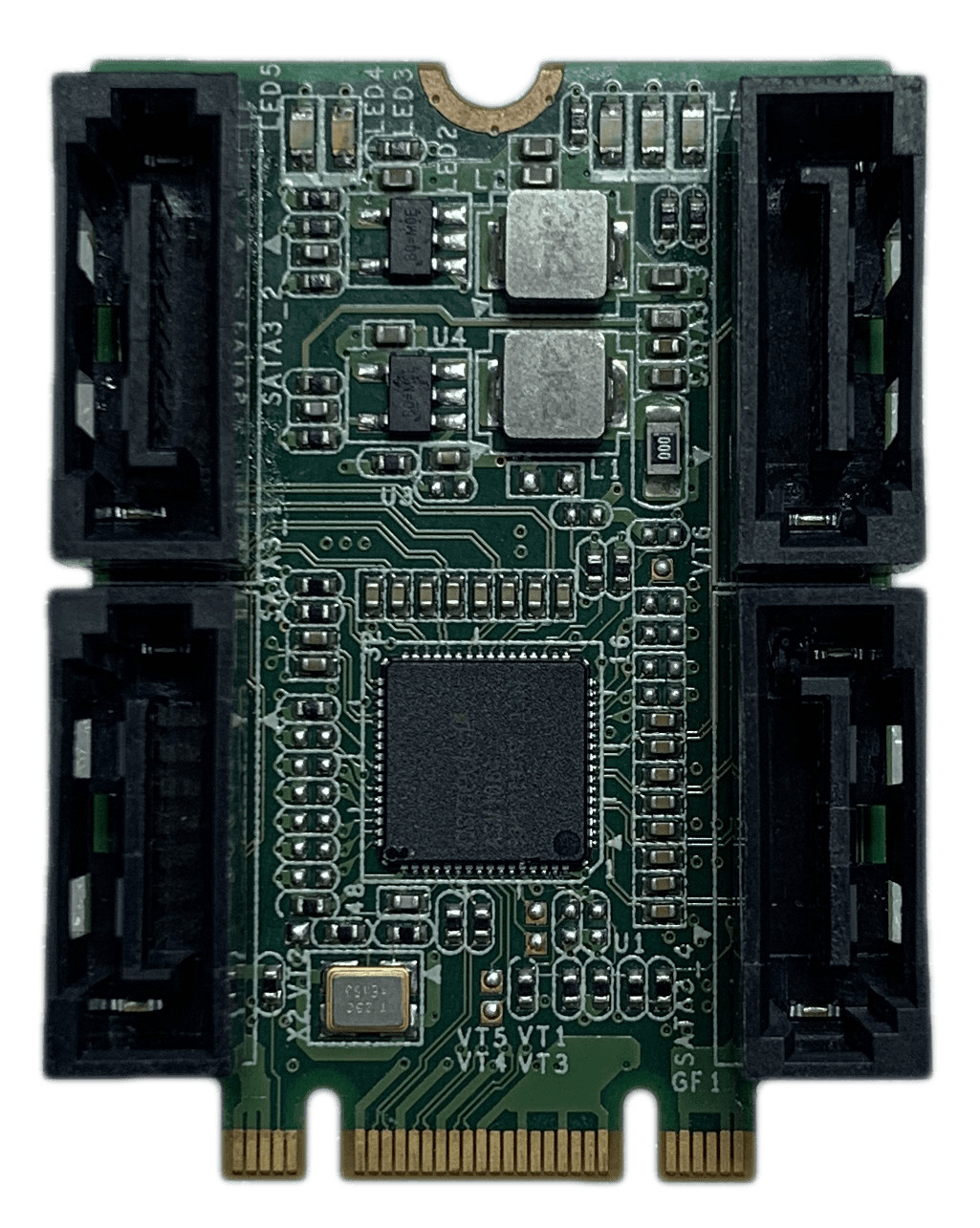 M2-SATA-4P