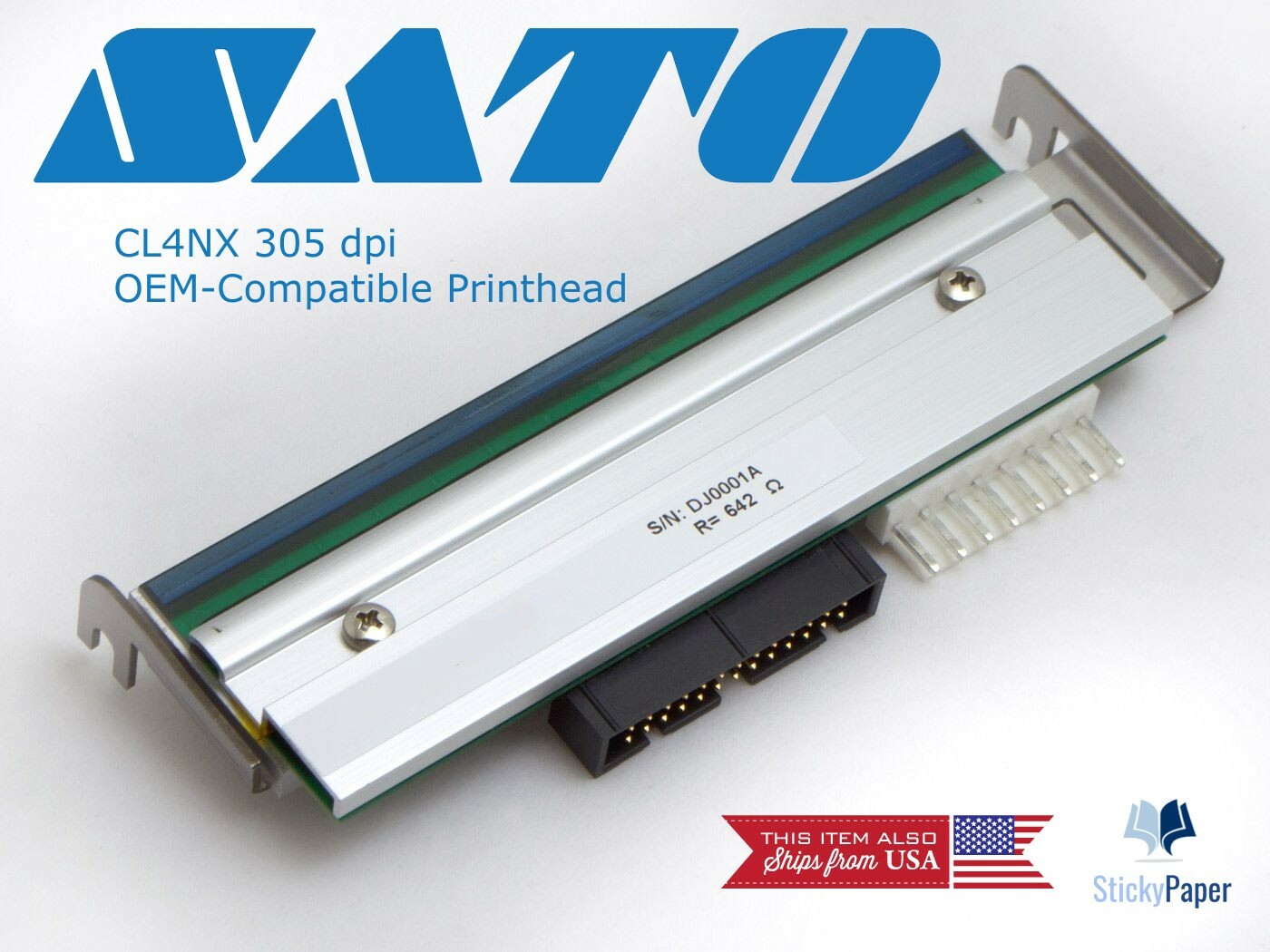 Sato CL4NX PLUS 305 dpi Compatible Printhead (R29798000 / R37901900)
