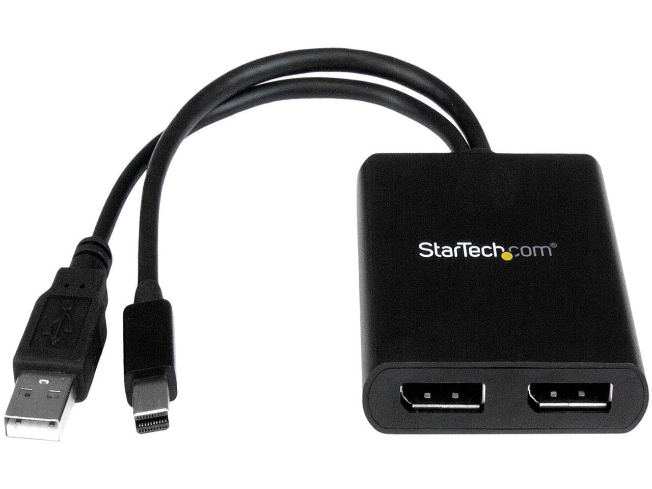 StarTech.com MSTMDP122DP MST Hub - Mini DisplayPort to 2 x DisplayPort