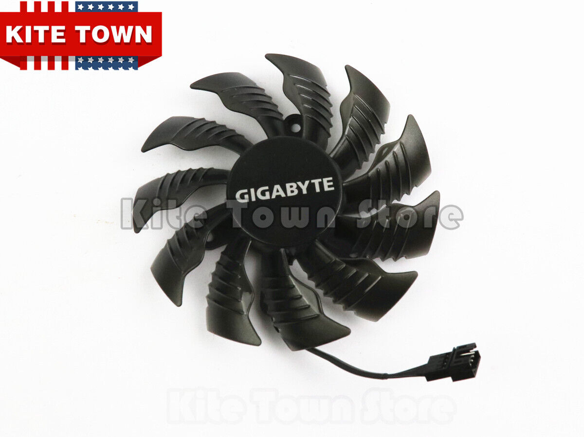 NEW Cooling Fan For Gigabyte GTX960 970 Cooler Fan 88MM T129215SU 12V 0.5A 4Pin