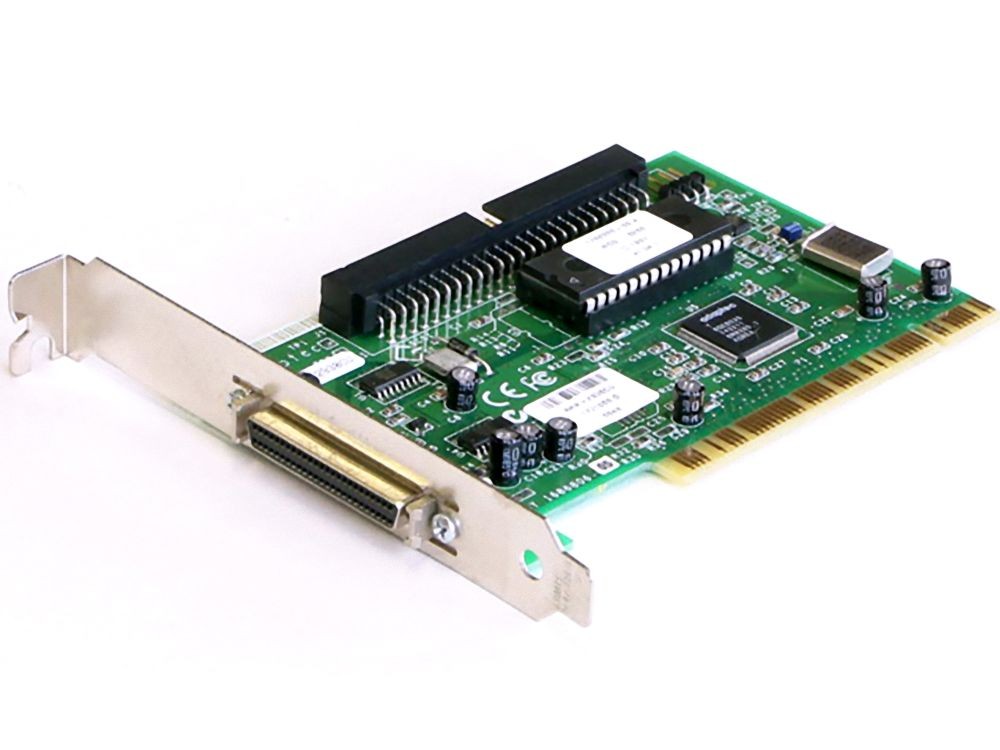 SYMBIOS Logic SYM20810 2x 50-Pin SCSI Controller PCI Card 348-0033673B 0034416