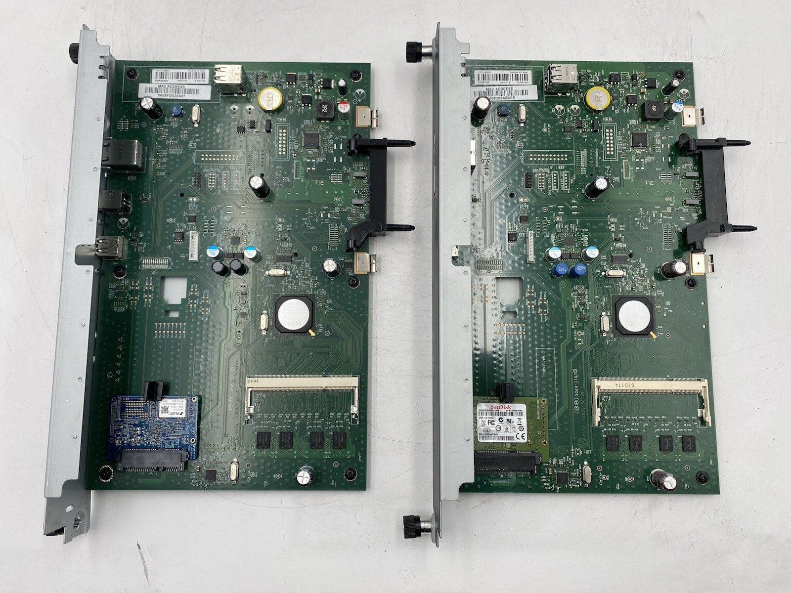 Lot of 2 HP Laserjet 700 M712 Formatter Board CF111-60001