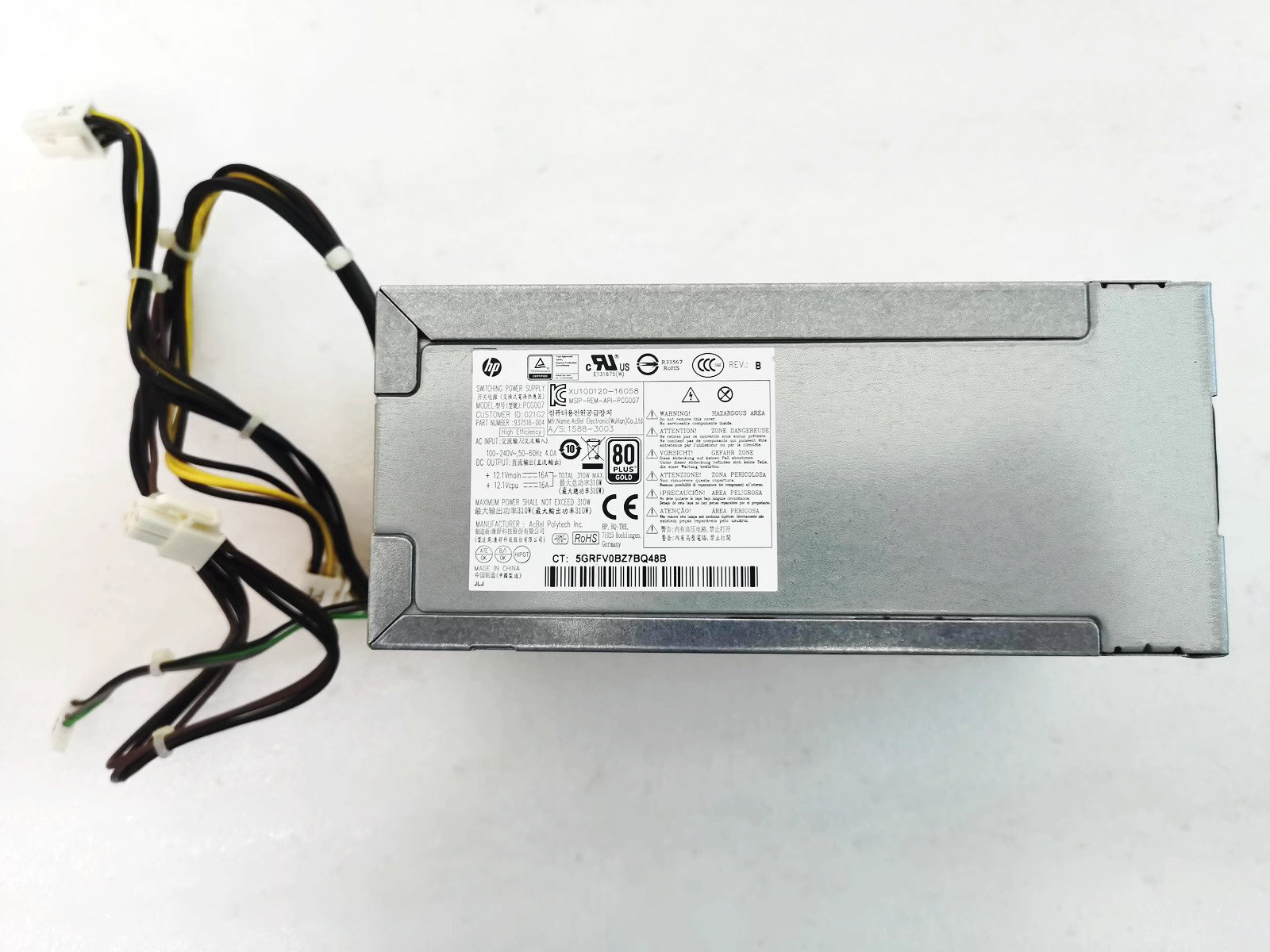 For 937516-004 OEM HP Pavilion 590 Series 310W Model:PCG007 Power Supply Unit