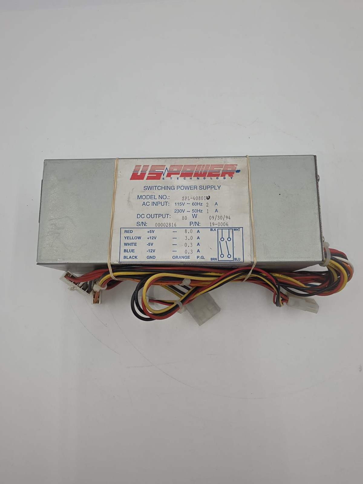 US Power Switcing Power Supply 80W SPL-4080I - 19-0006 