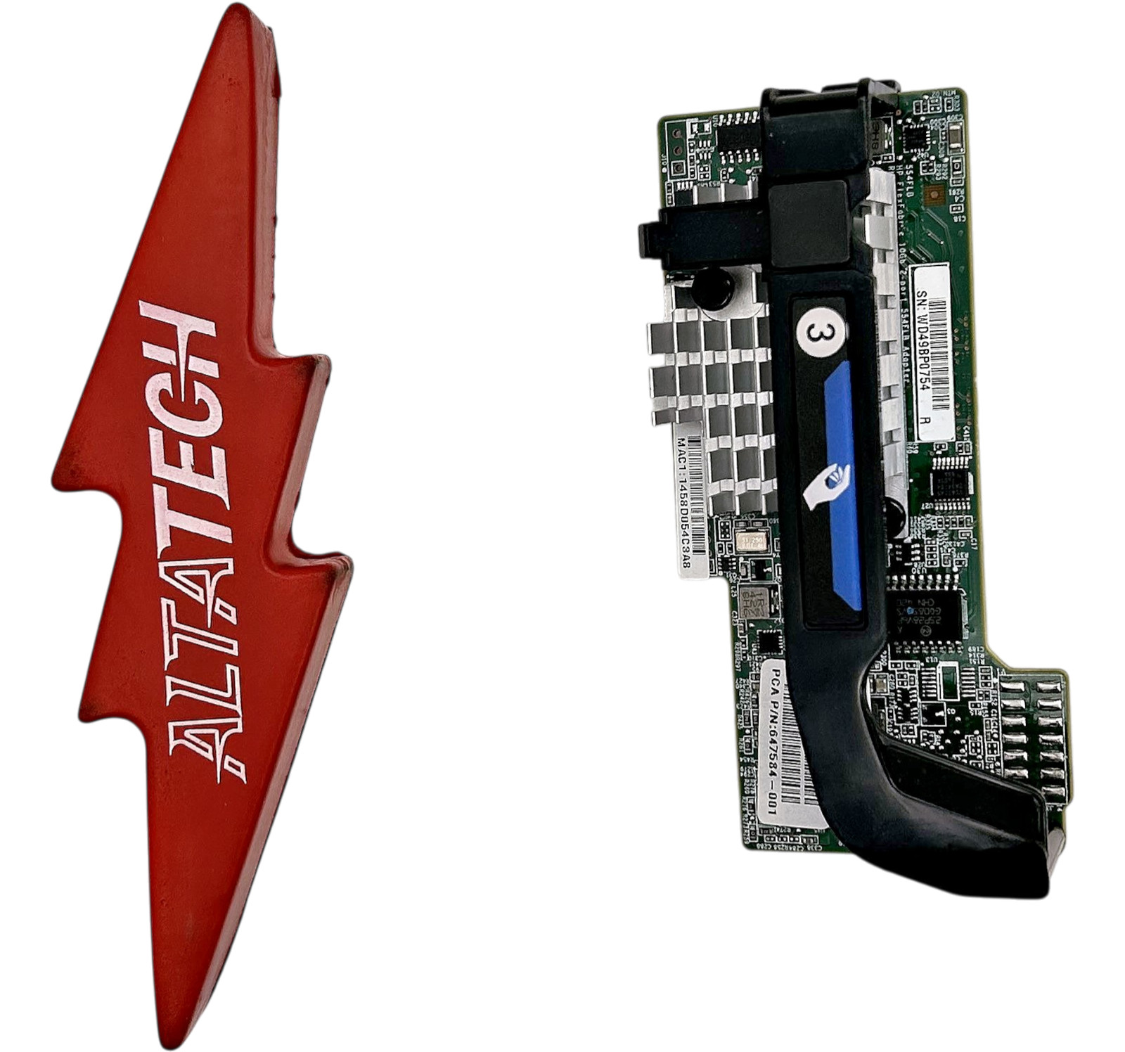 HP 647584-001 10Gb Dual-Port 554FLB FlexFabric FIO Mezz Network Adapter