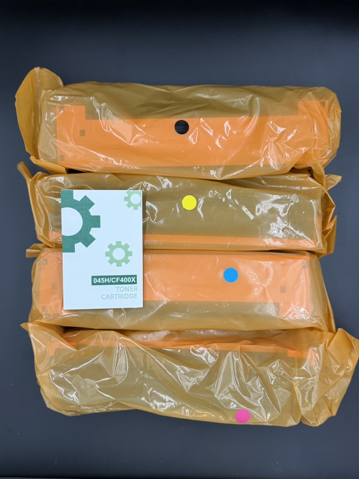 Canon 045H Toner Cartridge Set Black (x4), Cyan (x1), Magenta (x1), Yellow (x1)