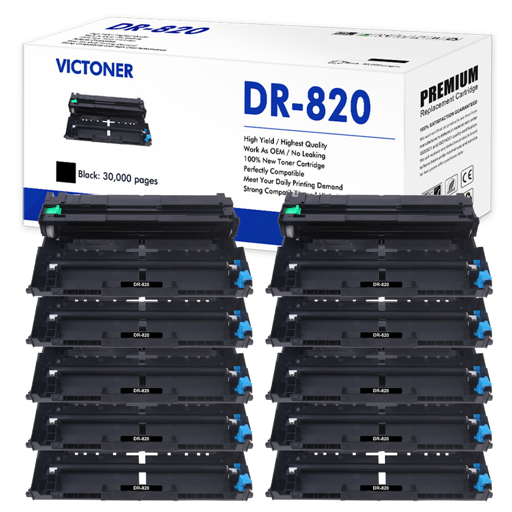 10PK DR820 DR850 Drum Fits For Brother TN850 DCP-L5500DN HL-L5000D MFC-L5700DW