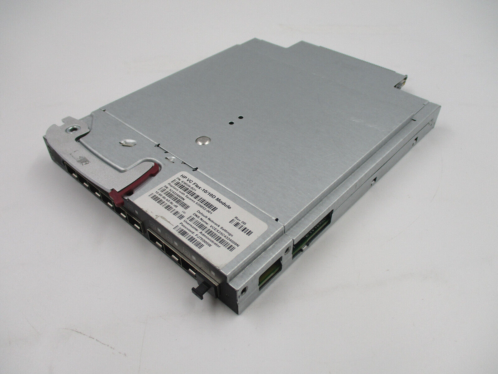 Genuine HP VC Flex-10/10D Module 10-Port SFP P/N:639852-001 Tested Working