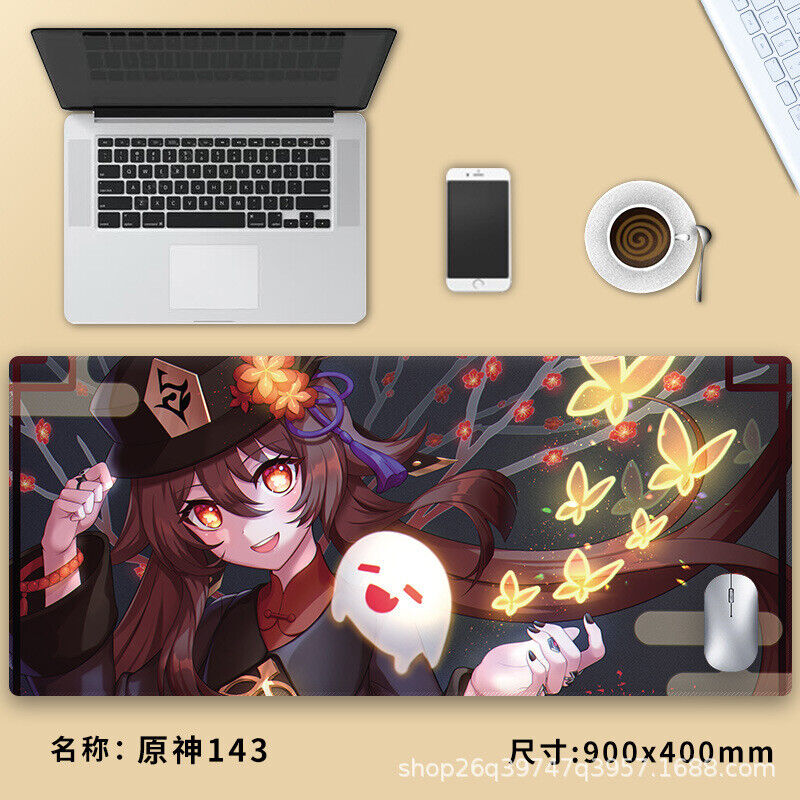 Hutao Xiao Mouse Pad Genshin Impact Keyboard Pad Thick Gift Multi-character Gift