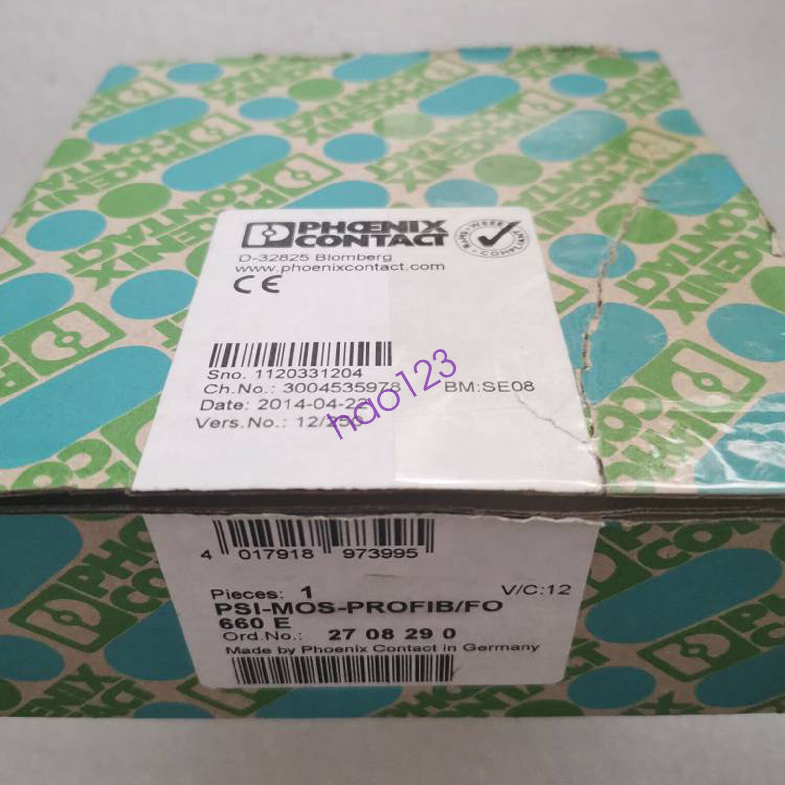 1PC NEW PHOENIX CONTACT 2708290 PSI-MOS-PROFIB/FO 660 E DHL/FedEx