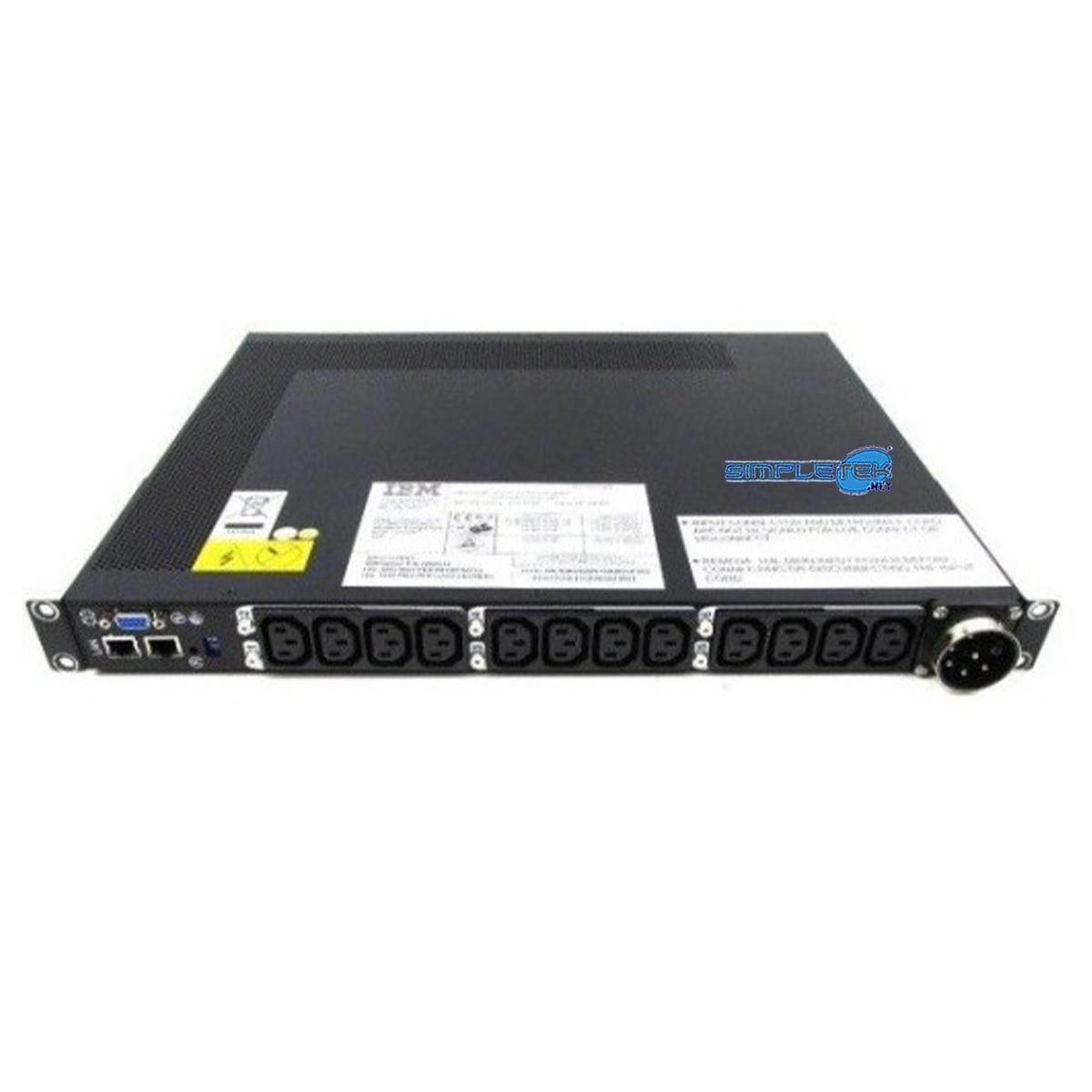 IBM Power Distribution Unit PDU + Rack 1U Intelligent Smart DPI 12 X C13 44V3897