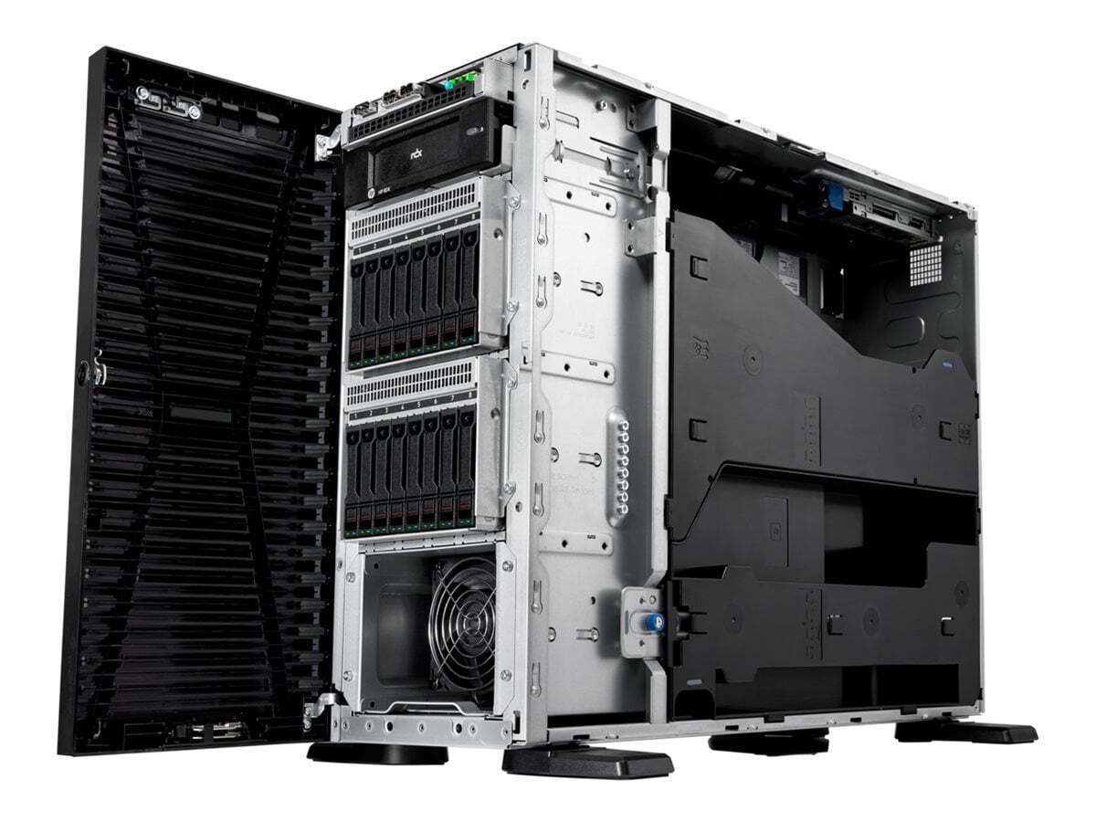 HPE ProLiant ML110 G11 4.5U Tower Server - 1 x Intel Xeon 3408U 1.80 GHz - 32 GB